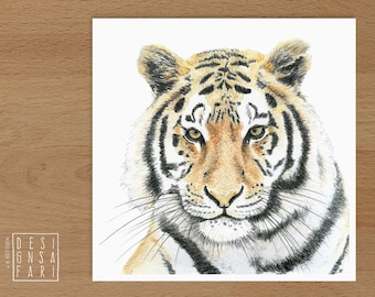 Wandbild 'Tiere im Portrait' - *Tiger*