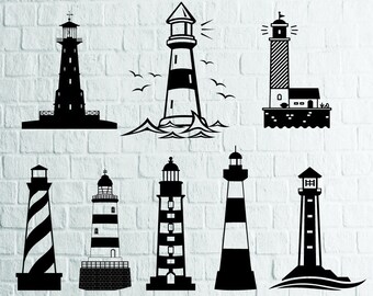 Download Lighthouse svg | Etsy