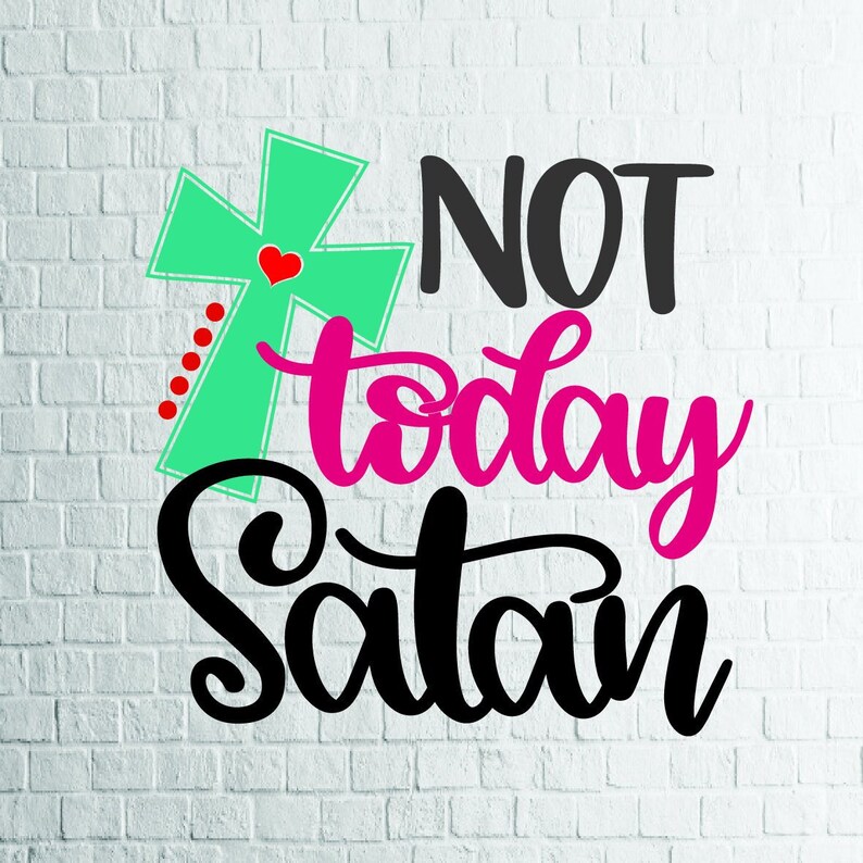 Buy 3 Get 1 Free Not Today Satan Svg Easter Bunny Svg Etsy