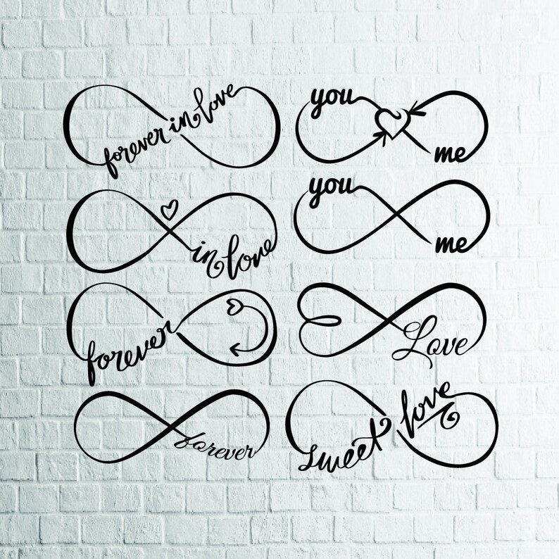 Download BUY 3 GET 1 FREE...8 Love Infinity Svg Bundle Infinity ...