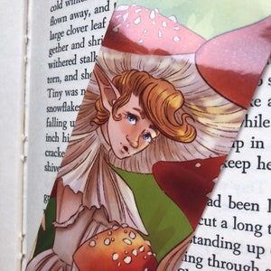 Mushroom Fairy Bookmark