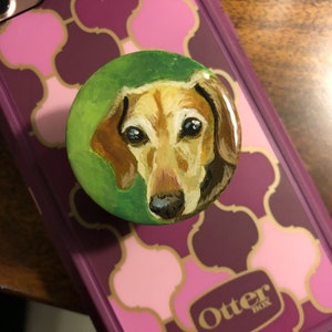 Mini Pet Portrait for Phone, With Phone Grip