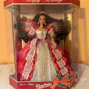 Holiday Barbie 1997  10th Anniversary