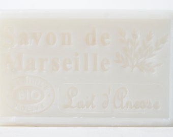 Savon de Marseille BIO 125g donkey milk natural soap