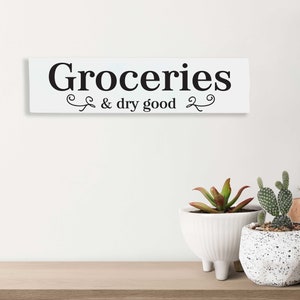 Pantry Decor, Pantry Sign, Kitchen Sign, Kitchen Wall Decor, Kitchen & Pantry Room Decor, Farmhouse Sign, Wood Pantry Sign,