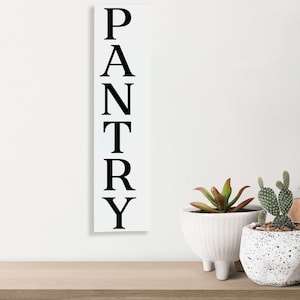 Pantry Decor, Pantry Sign, Kitchen Sign, Kitchen Wall Decor, Kitchen & Pantry Room Decor, Farmhouse Sign, Wood Pantry Sign,
