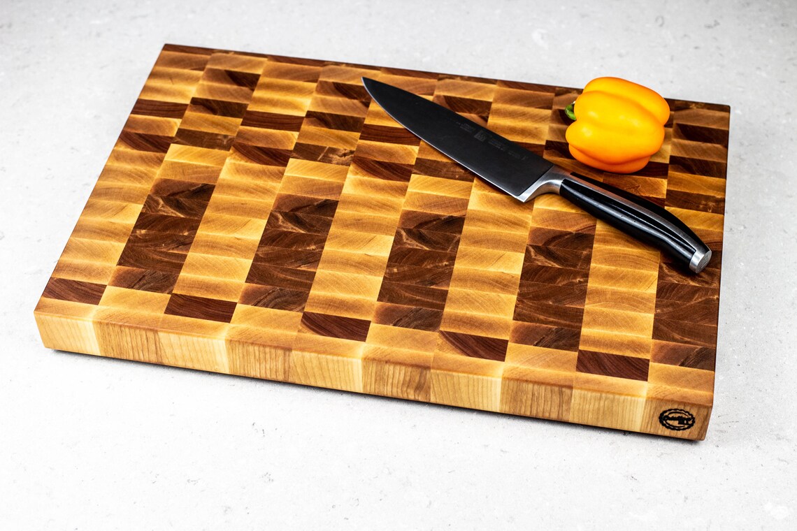 Birch Large End Grain Cutting Board 191/4 X Etsy