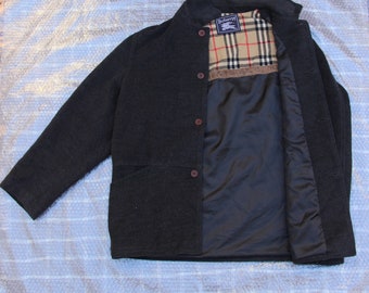 Burberry Check Coat Etsy