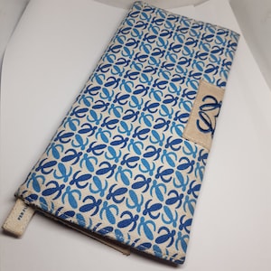 Loewe Anagram Blue Hand bag Purse Women's Loewe Cosmetic Pouch,Loewe Clutch Gift,Loewe Pouch,Blue Loewe Perfume ladies Make up bag