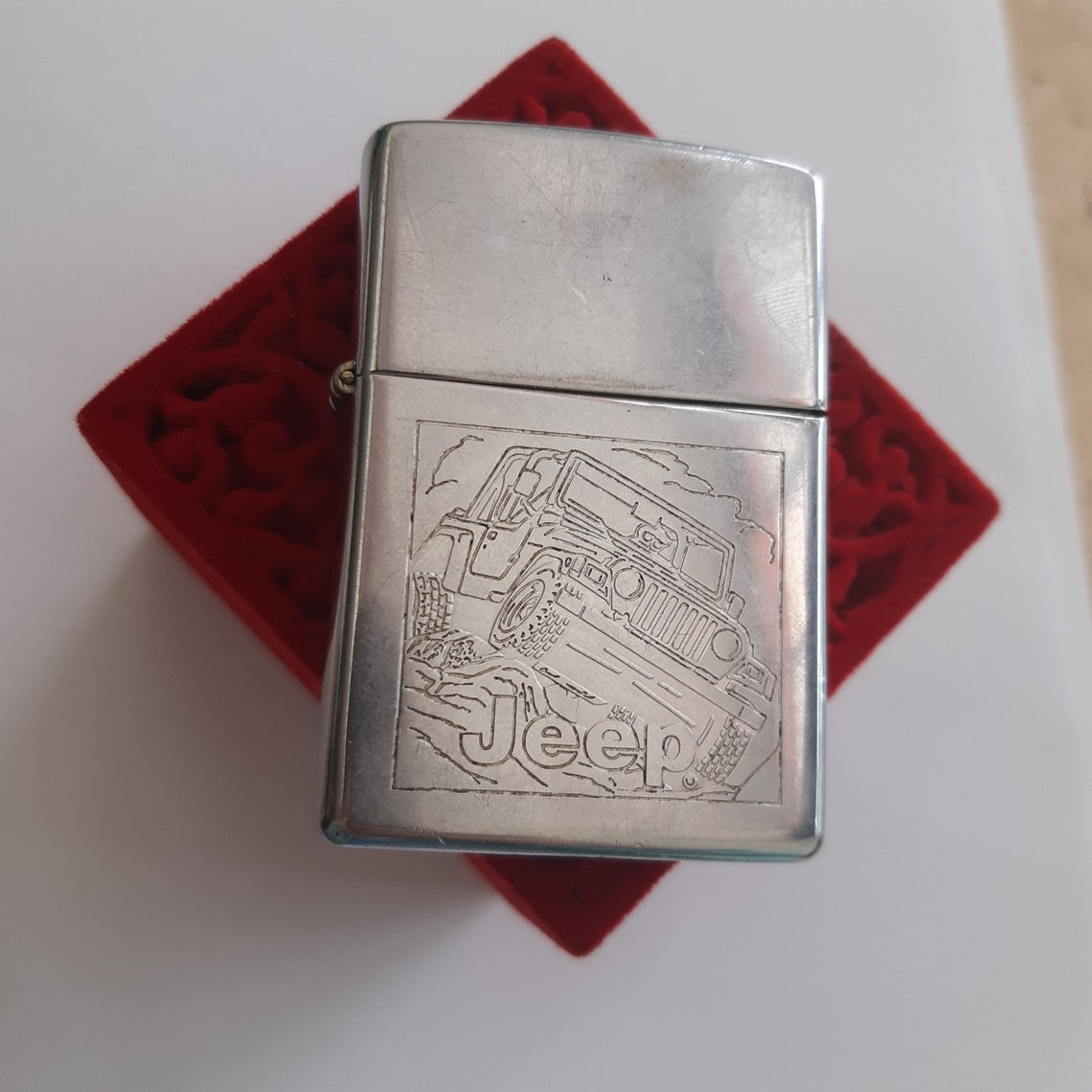 Rare ZIPPO BRADFORD Lighter Made USA Jeep Tobacciana Lighters Etsy