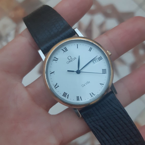 Omega De Ville Quartz Swiss Made Watch 