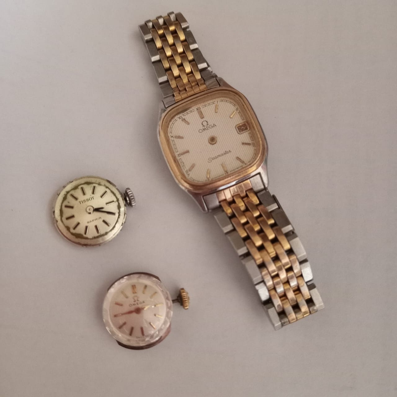 Omega Seamaster Ladies Watch MOVEMENT Tissot Women s Vintage Mvt Parts Lot of 3 Just for Parts Old Omega Collection Etsy Canada