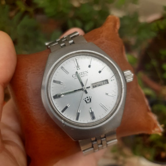 CITIZEN 4 653751K D a Ddate STAINLESS Steel Reloj Autom tico para