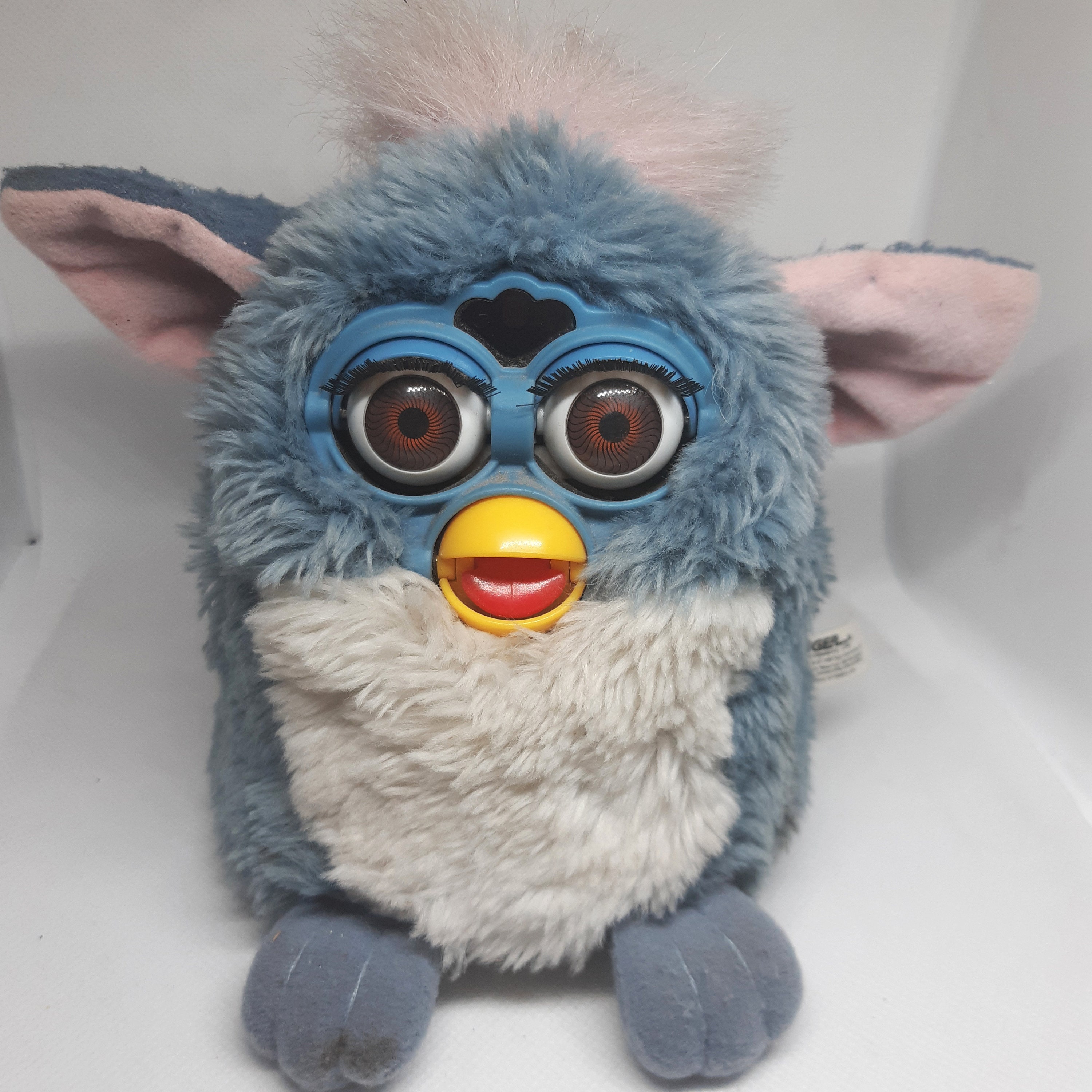 Original Vintage furby 1998 blau & rosa arbeiten Tiger Etsy