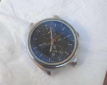 nonnative×SEIKO CHRONOGRAPH WATCH Seiko X Nonnative Solar Chronograph Mens 47mm Watch - Etsy