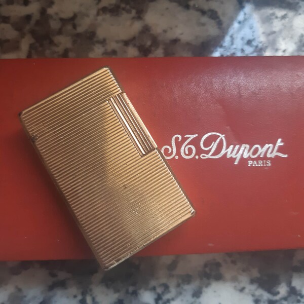 St Dupont Lighter Etsy