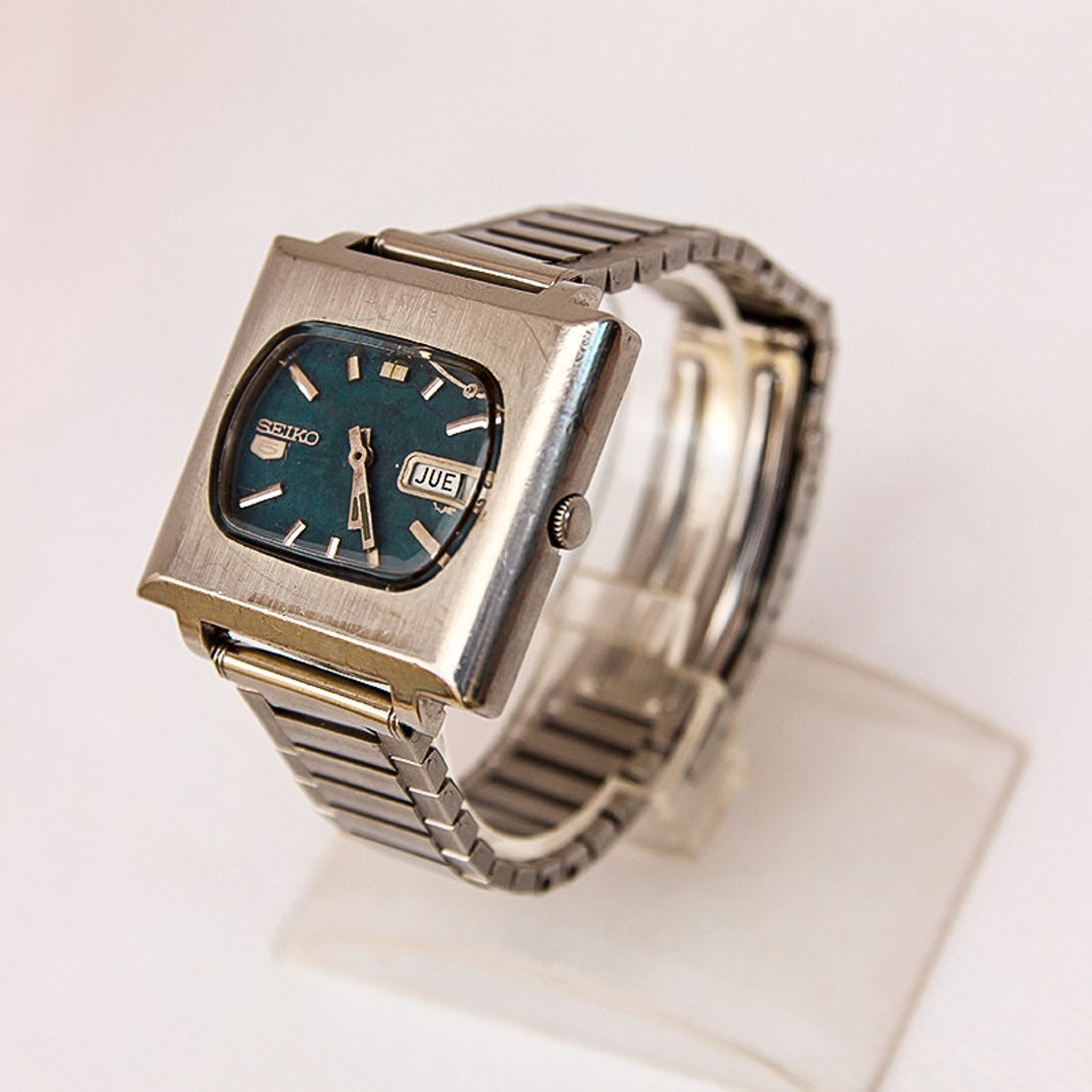 Very Rare Vintage Mens Watch Seiko 5 TV Model Automatic Etsy