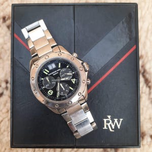 Raymond Weil Sports Chronograph 8550 40mm Stainless Steel Men Watch Sapphire RW Swiss Made watch RW watch, Raymond Weil GENEVE Watch Unboxed