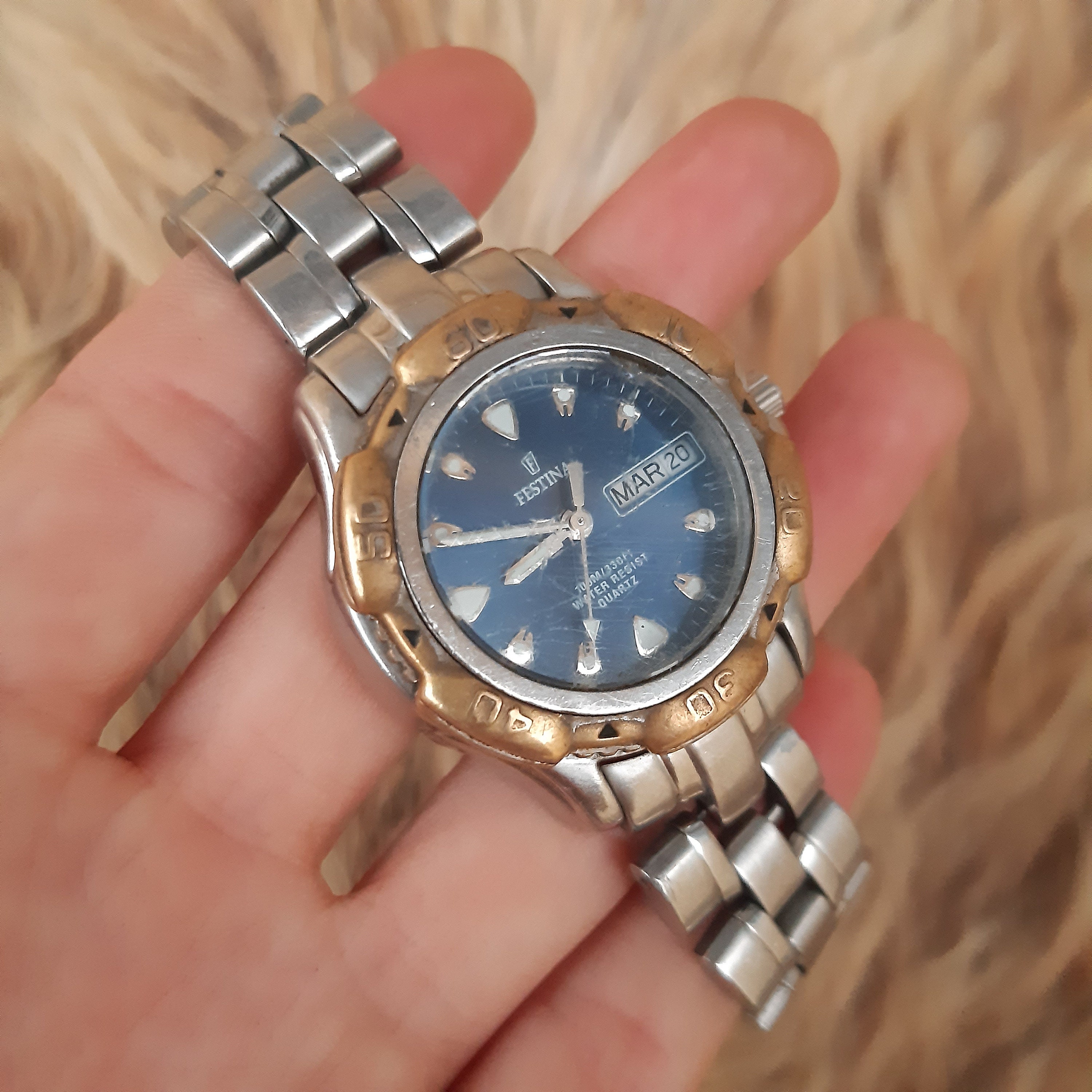 Buy Festina Sport Ladies Stainless Steel Swiss Made Watch Work