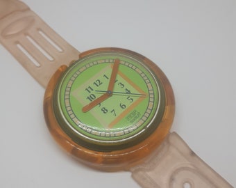 Vintage Pop Swatch wristwatches, Swatch women&#39;s watch POP Swiss Quartz AG 1993,Swatch Gift,Pink Swatch,Rare swatch,Ladies swatch,Swatch Work