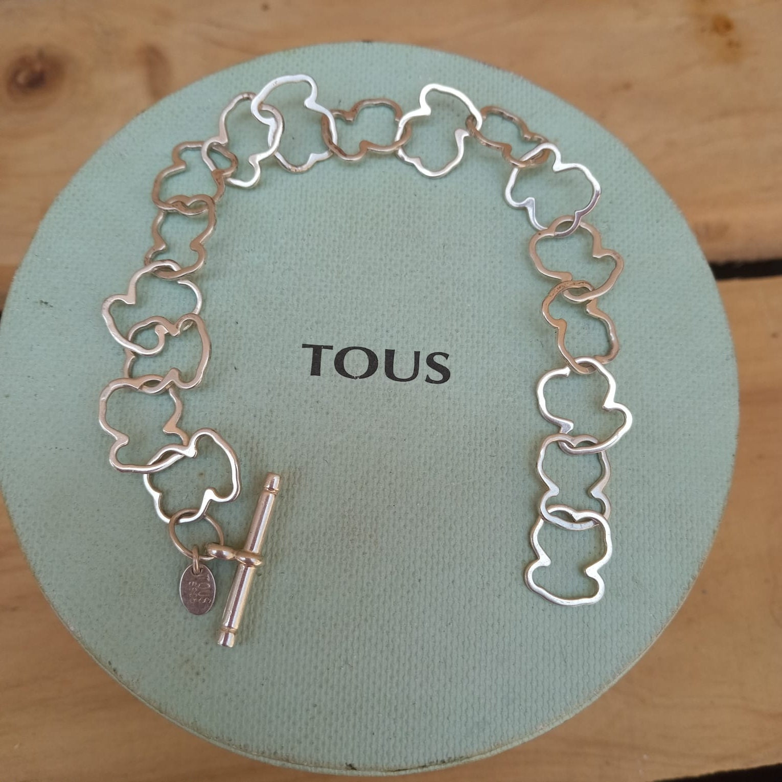 Pulsera Tous Carrusel Grande Pulsera Tous Carrusel Vermeil Rosa De