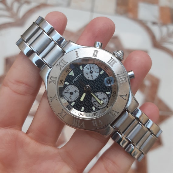 Cartier Chronoscaph 21 Stainless Steel 