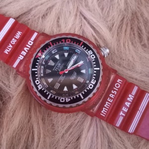 Orologio Immersion Montre Immersion Team Diver Stendardo Men Watch