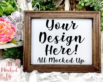 Download Reverse Canvas Mock Etsy