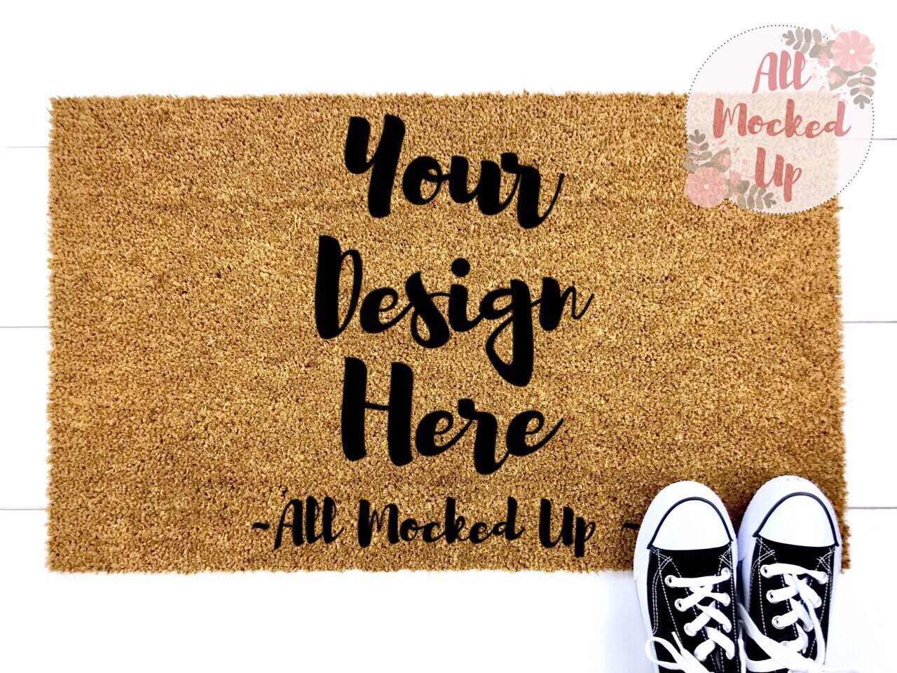 Download 18 x 30 Coir Door Mat Doormat Mock Up MockUp Image Flat ...
