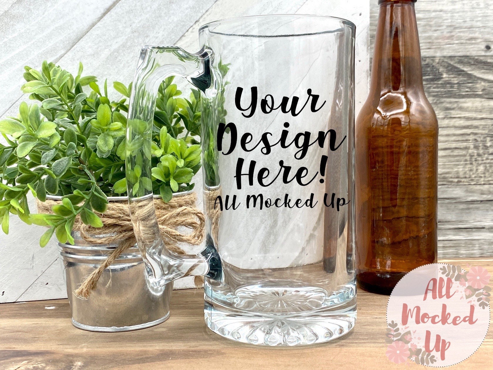 Beer Mug Glass Mock Up Cup Mock Up Beer Mug Staged Photo Etsy