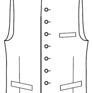 E-book men's traditional vest Alex image 3
