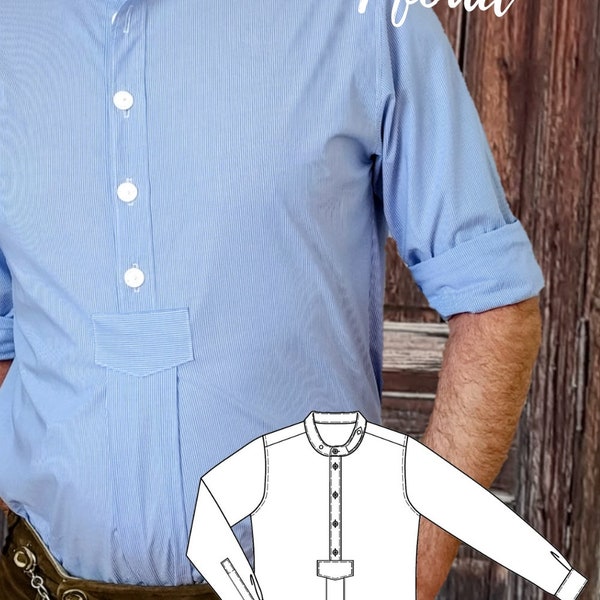 E-Book Men's Traditional Shirt Pfoad