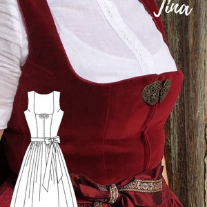 Schnittmuster Dirndl Tina Bild 1