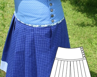 Rosi beer garden skirt sewing pattern