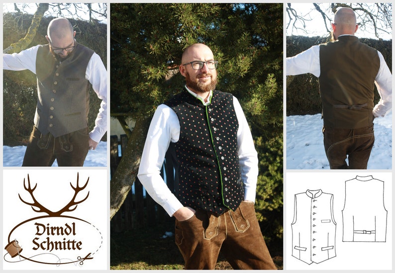 E-book men's traditional vest Alex image 5