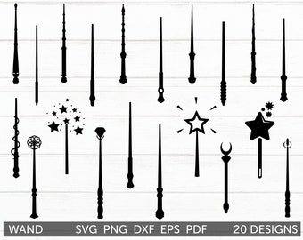 Download Magic wand svg | Etsy