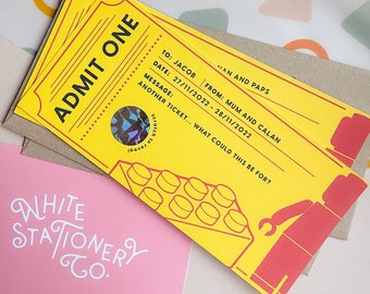 legoland pretend ticket