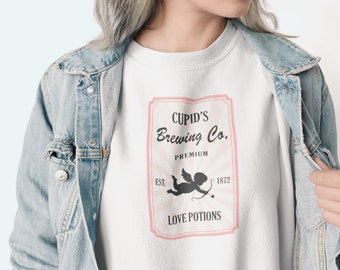 Cupid's Brewing Co Sweater,Premium Love Potions, Cupid Sweatshirts,Valentine's Day Shirt, Brewing Co Sweatshirt, Valentine Sweatshirt,Love