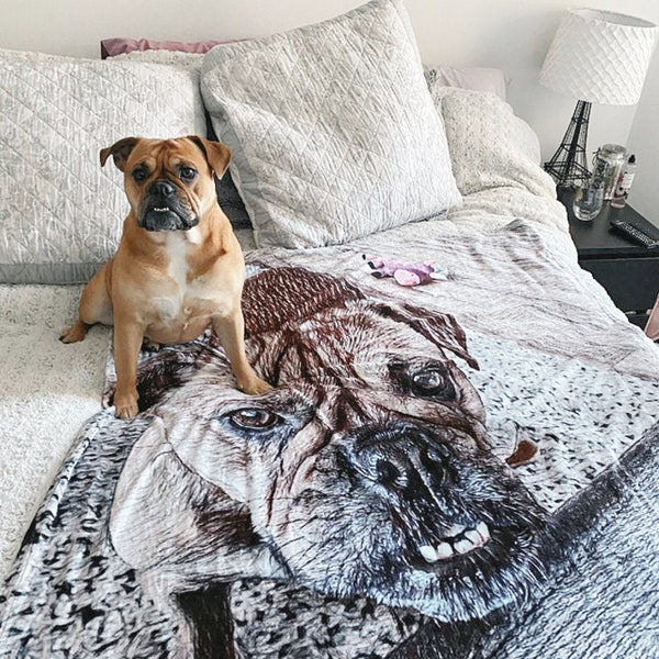 Dog Blanket Etsy