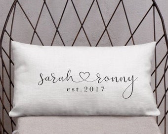 2PCS//Set Couples Pillow Case Letters Printed Pillowcases Bedding Cushion Covers