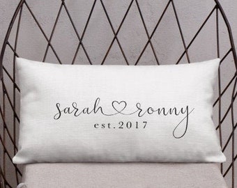 Personalized couples gifts,personalized couples pillow,Couple pillow ,Couple pillowcase,Wedding gift,Anniversary gift,Valentines Day Gift