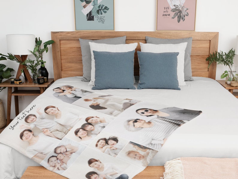 Custom Photo Blanket Personalized Photo Blanket Custom Picture Etsy