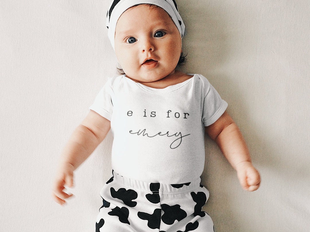 Personalized Baby Boy Onesie®,cute Custom Onesie®, Name Onesie® Boy