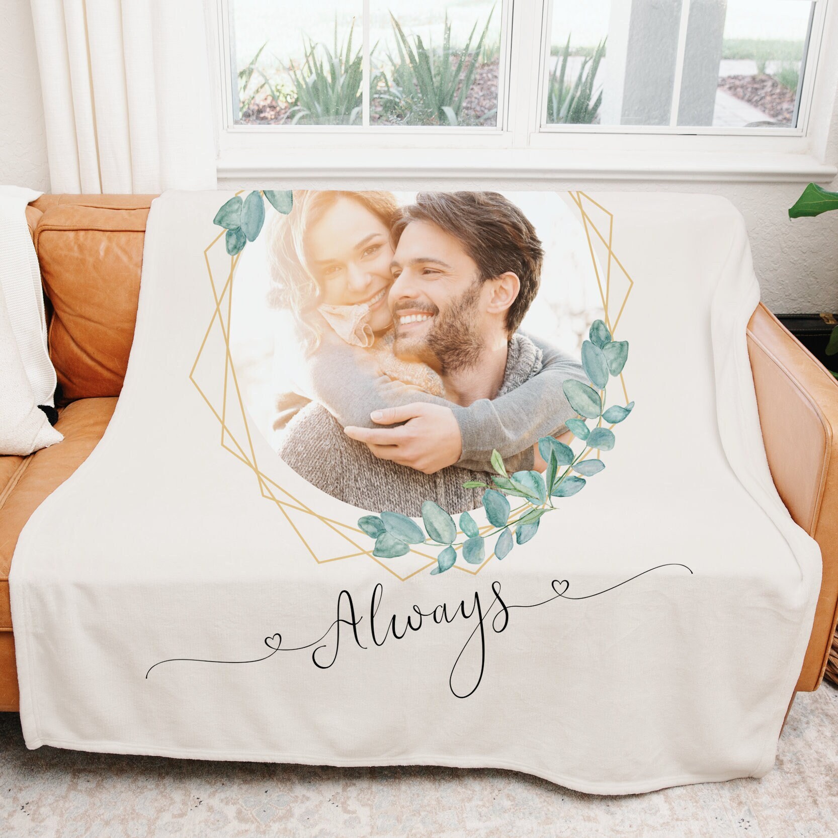 Custom couple blanket hot sale
