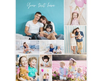 Personlig fotofilt Anpassad bildfilt – Fotopresent till familj, par, husdjur – Anpassat minne, mysig heminredningspresent
