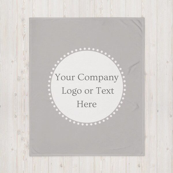 Bulk Logo Blankets Etsy