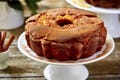 New England Cinnamon Coffee Cake: Fresh Baked, Buttery, 8" Round