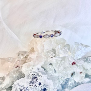 Breastmilk birthstone ring / full wrap and half wrap around / breastmilk jewelry / birthstone ring