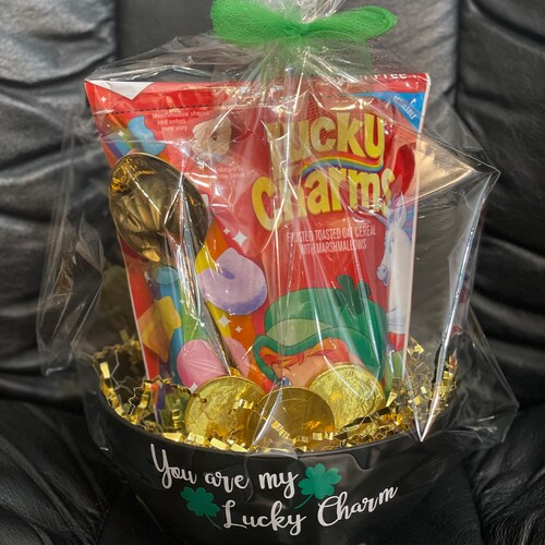 St. Patricks Day Cereal Bowl Gift Set Etsy