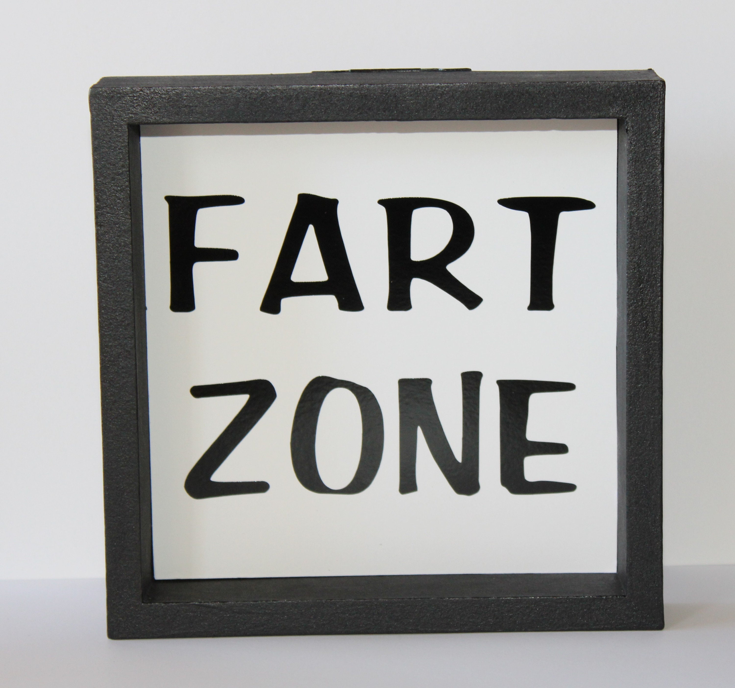 Fart Zone Fart Zone Sign Bathroom Sign Funny Bathroom Sign Etsy